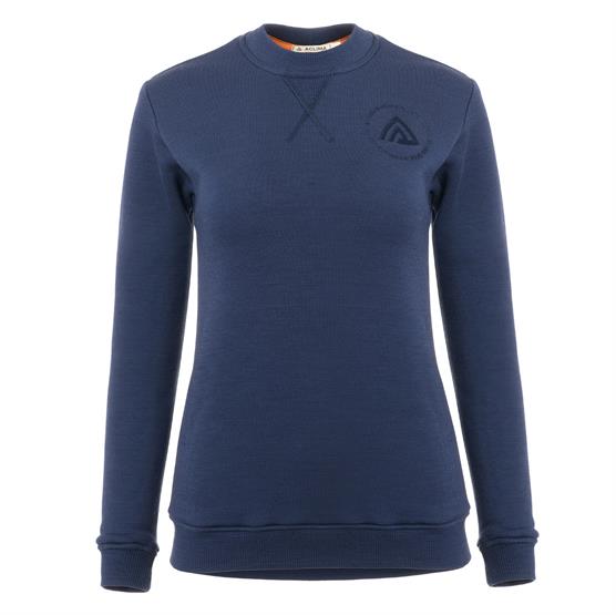 Aclima FleeceWool V2 Crewneck Womens, Navy Blazer Aclima FleeceWool V2 Crewneck Womens, Navy Blazer