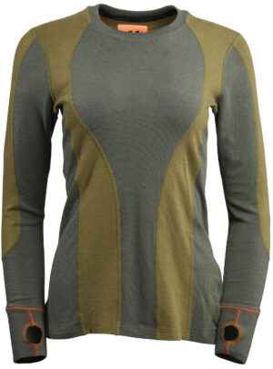 Aeonian the TARA, skiundertrøje, dame, grøn