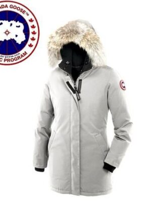 Canada Goose Ladies Victoria Parka, Light Grey