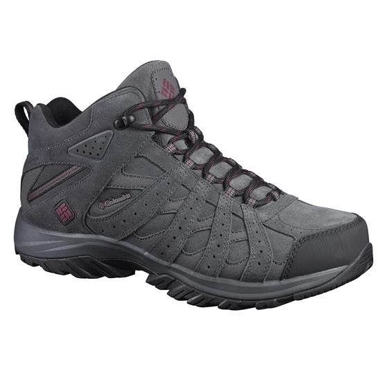 Columbia Canyon Point Mid Leather Omni-Tech Mens, Dark Grey Columbia Canyon Point Mid Leather Omni-Tech Mens, Dark Grey
