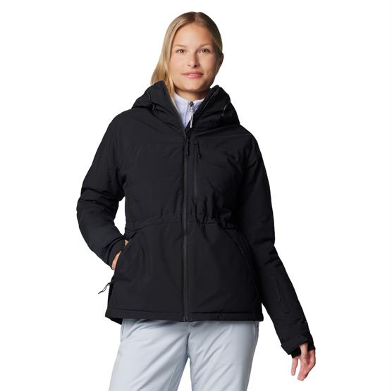 Columbia Powdered Peak Insulated Jacket Womens, Black Columbia Powdered Peak Insulated Jacket Womens, Black