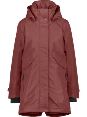 Didriksons Indra, parka, dame, rød