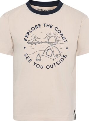 Didriksons Mynta, t-shirt, junior, beige