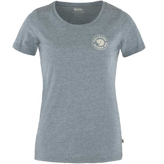 Fjällräven 1960 Logo T-Shirt Womens, Indigo Blue / Melange Fjällräven 1960 Logo T-Shirt Womens, Indigo Blue / Melange