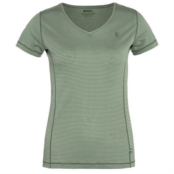 Fjällräven Abisko Cool T-Shirt Womens, Patina Green Fjällräven Abisko Cool T-Shirt Womens, Patina Green