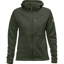 Fjällräven Abisko Trail Fleece Dame L Grøn Fleece