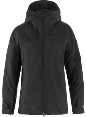 Fjällräven Bergtagen 130 Insulation Jacket Kvinder / Damer-black / deep forest-L - Vinterjakker