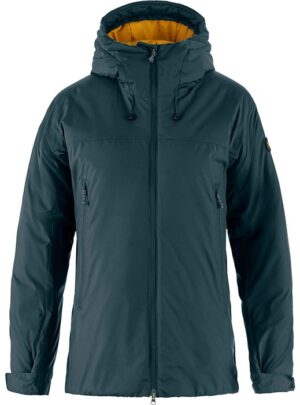 Fjällräven Bergtagen 130 Insulation Jacket Kvinder / Damer-mountain blue/mustard yellow-S - Vinterjakker