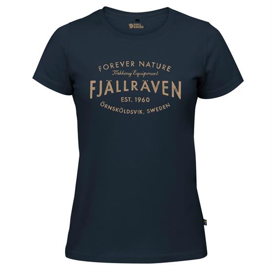 Fjällräven Est 1960 T-Shirt Womens, Navy Fjällräven Est 1960 T-Shirt Womens, Navy