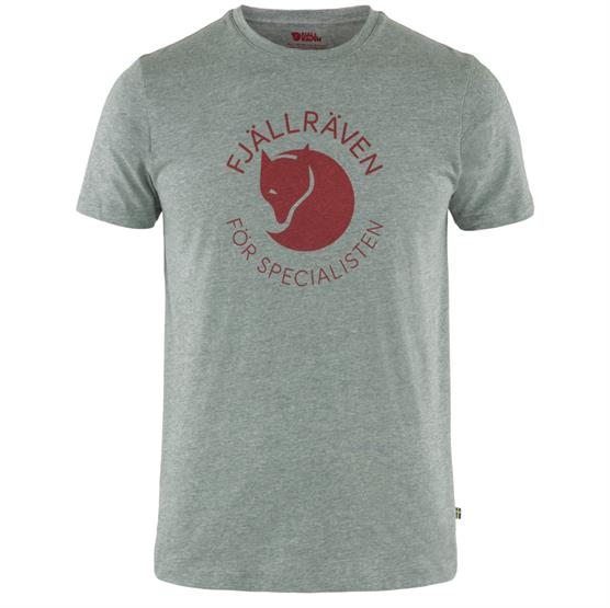 Fjällräven Fox T-Shirt Mens, Grey Melange Fjällräven Fox T-Shirt Mens, Grey Melange