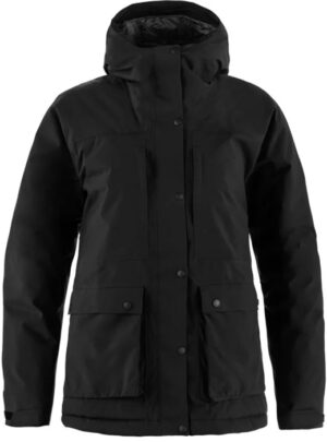 Fjällräven HC Hydratic Padded Jacket Kvinder / Damer-black-L - Vinterjakker