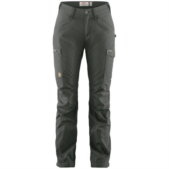 Fjällräven Kaipak Trousers Curved Womens, Basalt Fjällräven Kaipak Trousers Curved Womens, Basalt