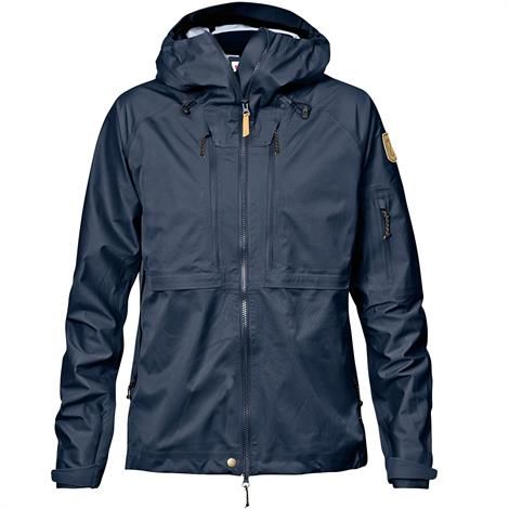 Fjällräven Keb Eco-Shell Jacket Womens, Dark Navy Fjällräven Keb Eco-Shell Jacket Womens, Dark Navy