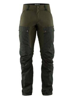 Fjällräven Keb Trousers Mens, Deep Forest / Laurel Green