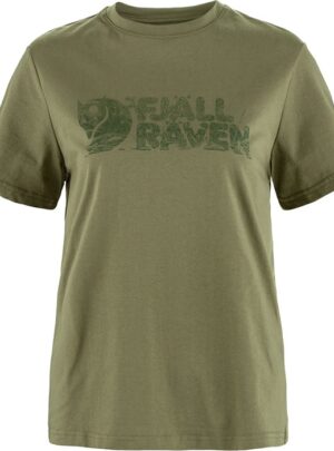 Fjällräven Lush T-Shirt Kvinder / Damer-green-L - T-Shirts