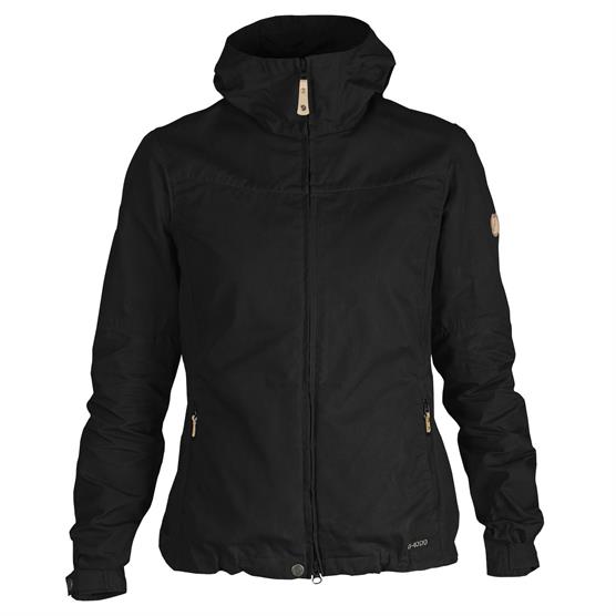 Fjällräven Stina Jacket Womens, Black Fjällräven Stina Jacket Womens, Black