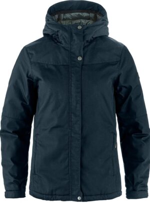 Fjällräven Stina Padded Jacket Kvinder / Damer-dark navy-L - Vinterjakker
