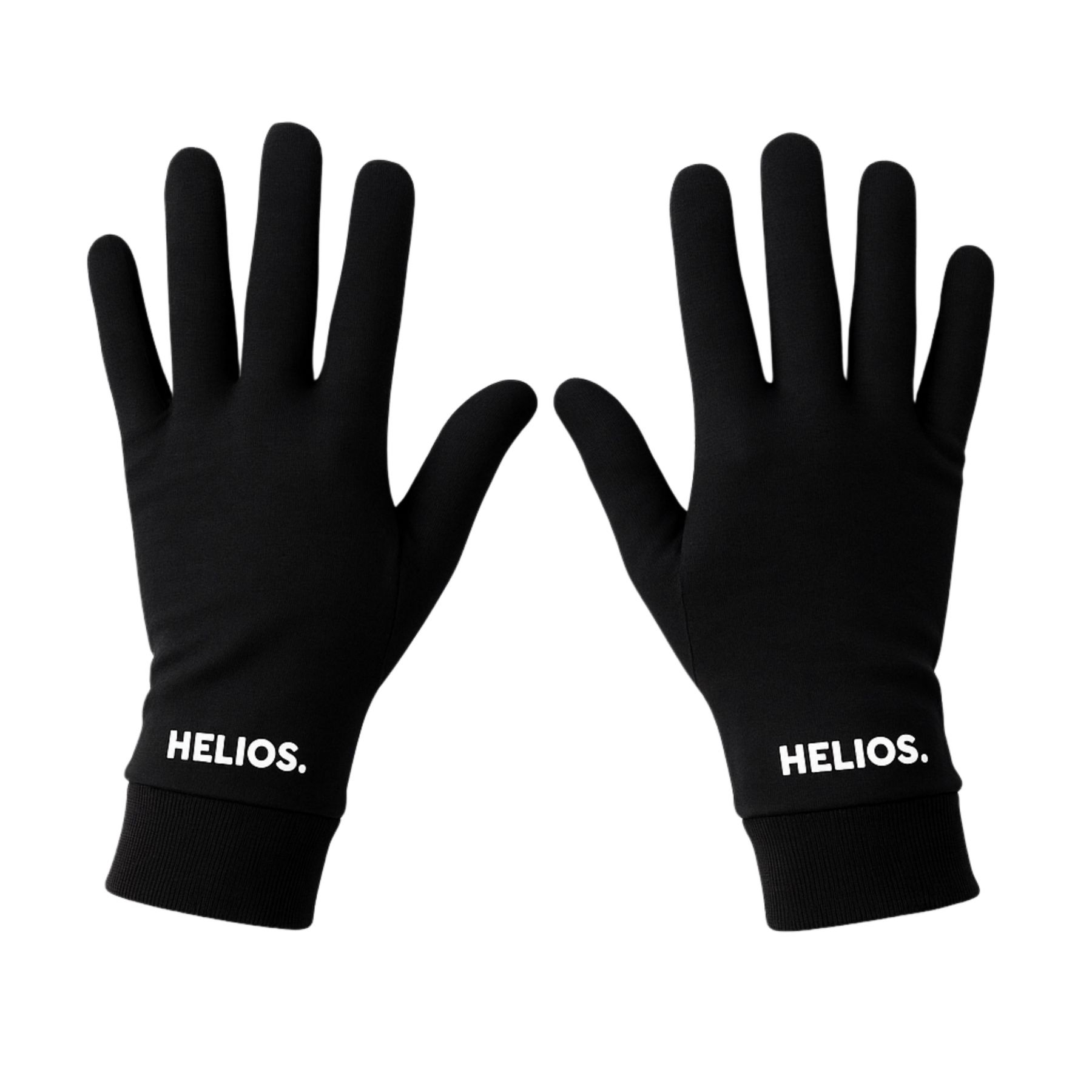 Helios Merino Glove, liner, sort Helios Merino Glove, liner, sort