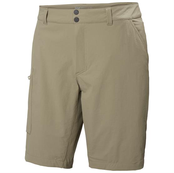 Helly Hansen Mens Brono Softshell Shorts, Pebble Helly Hansen Mens Brono Softshell Shorts, Pebble