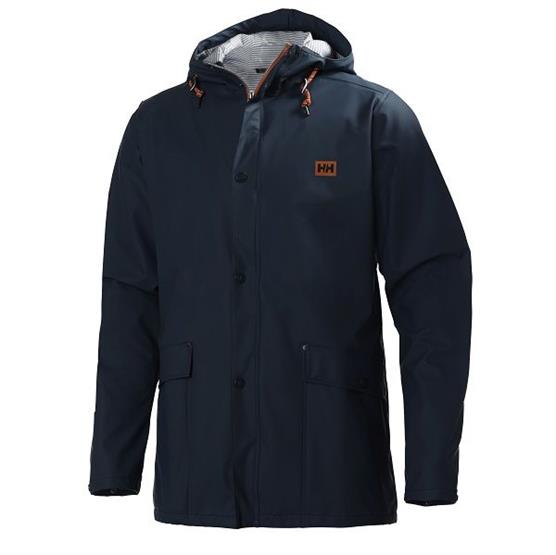 Helly Hansen Mens Lerwick Rain Jacket, Tech Navy Helly Hansen Mens Lerwick Rain Jacket, Tech Navy