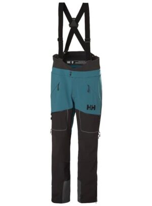 Helly Hansen Mens Odin Backcountry Softshell Bib Pant, Dark Creek