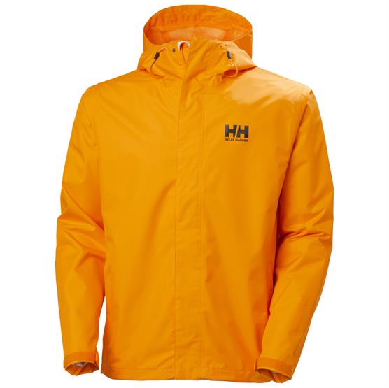 Helly Hansen Mens Seven J Jacket, Papaya Helly Hansen Mens Seven J Jacket, Papaya