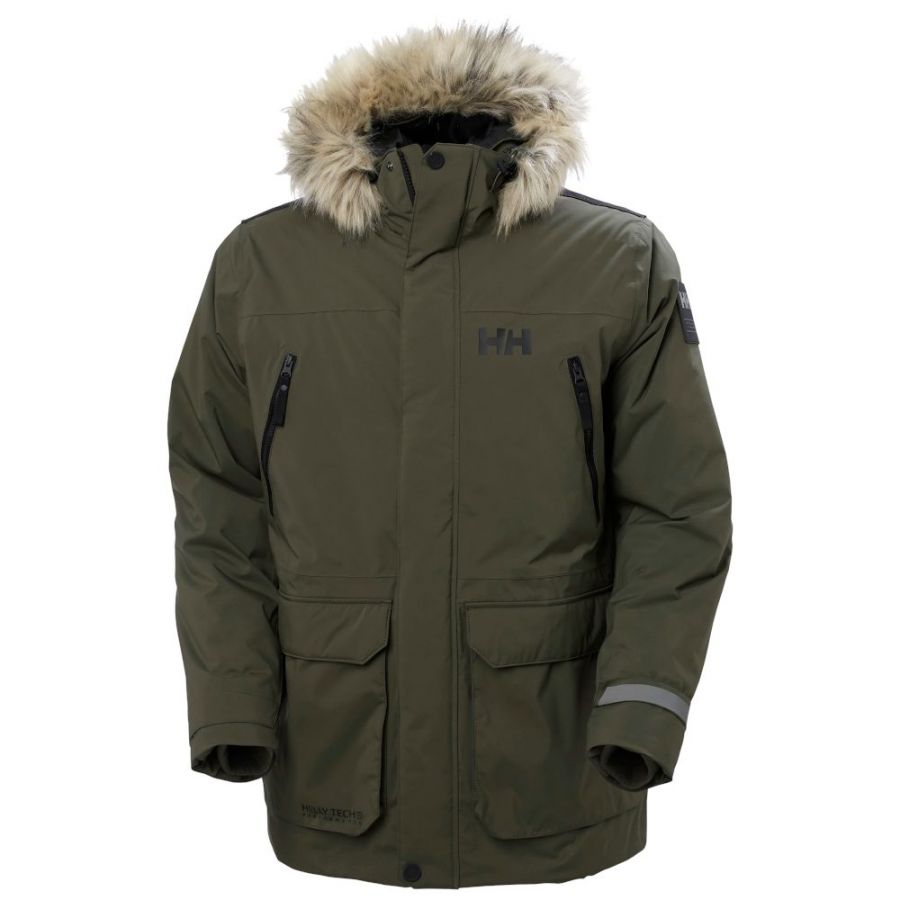 Helly Hansen Reine, parka, herre, grøn Helly Hansen Reine, parka, herre, grøn