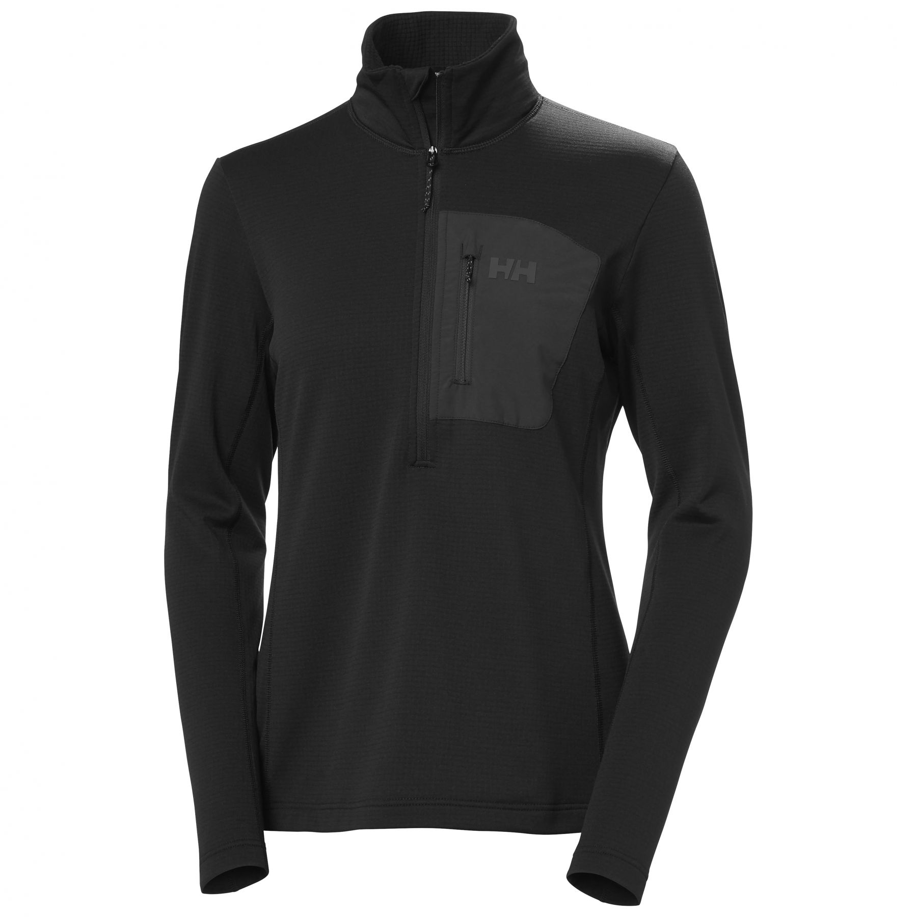Helly Hansen Versalite 1/2 Zip, fleecetrøje, dame, sort Helly Hansen Versalite 1/2 Zip, fleecetrøje, dame, sort