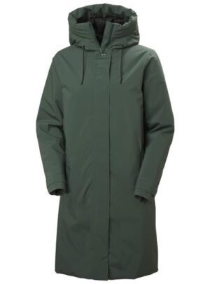 Helly Hansen Womens Victoria Insulated Rain Coat, Jungle