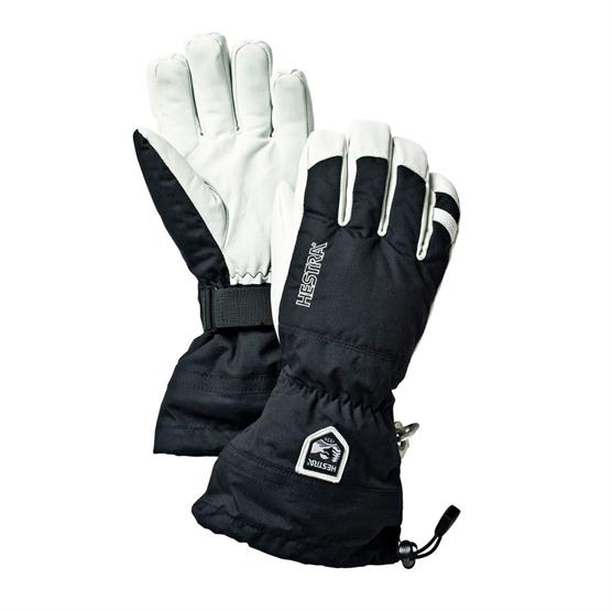Hestra Army Leather Heli Ski - 5 Finger, Black Hestra Army Leather Heli Ski - 5 Finger, Black