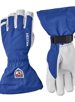 Hestra Army Leather Heli Ski, skihandsker, blå