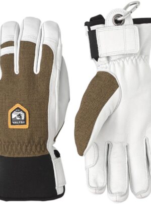 Hestra Army Leather Patrol, skihandsker, olive