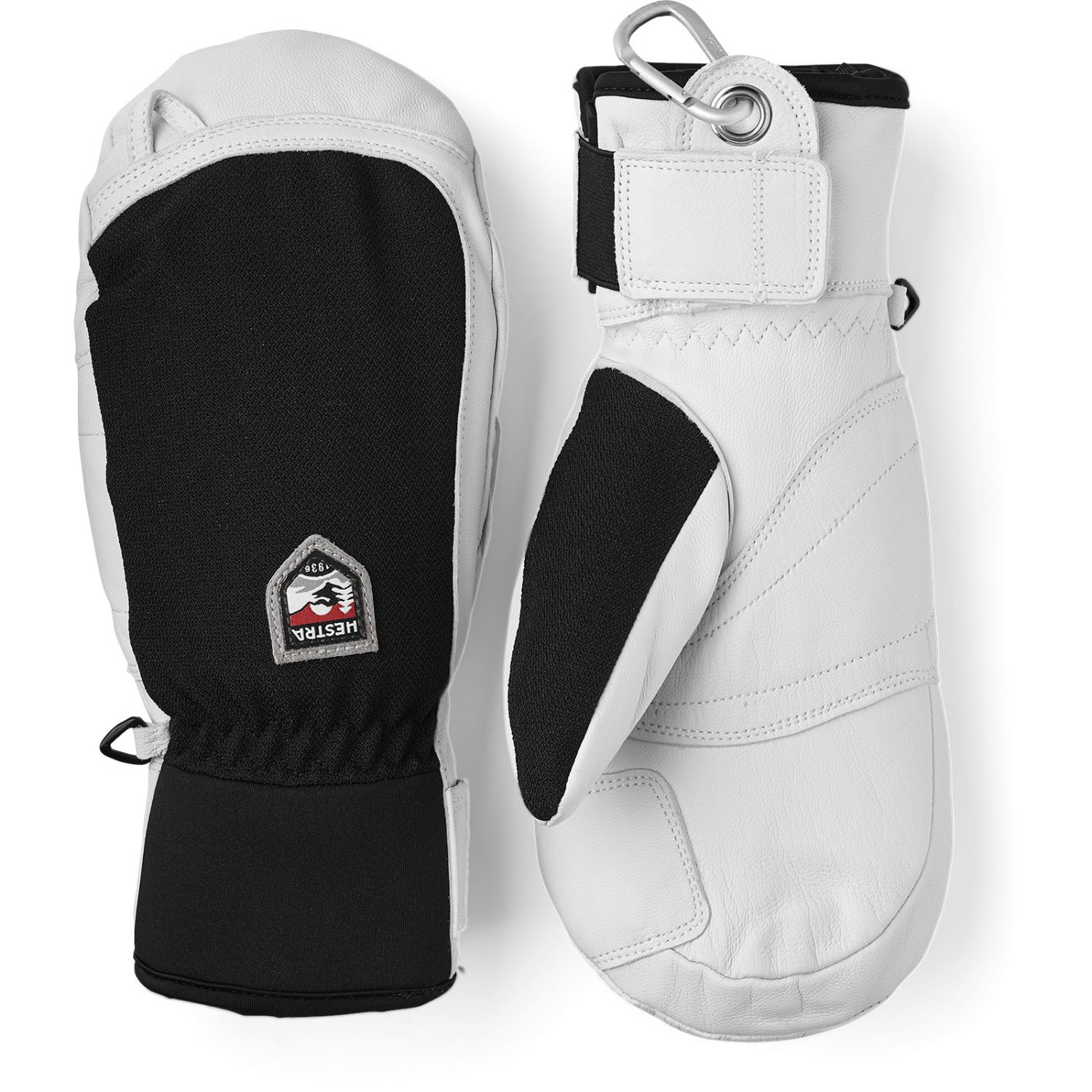 Hestra Army Leather Patrol skiluffer, sort Hestra Army Leather Patrol skiluffer, sort