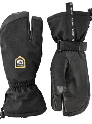 Hestra CZone Mountain, 3-finger skihandsker, sort