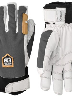 Hestra Ergo Grip Active, skihandsker, grå/hvid