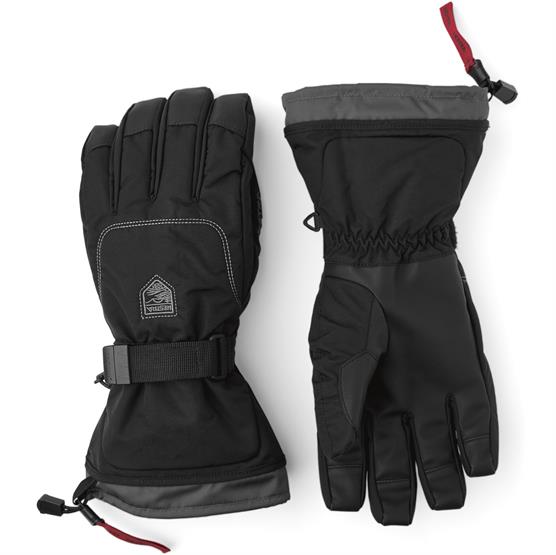 Hestra Gauntlet Sr. - 5 Finger, Black / Black Hestra Gauntlet Sr. - 5 Finger, Black / Black