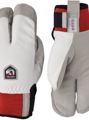 Hestra W.S. Wool Terry Split, handsker, hvid