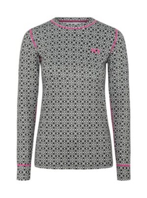 Kari Traa Fryd, skiundertrøje, dame, sort/hvid