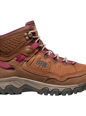 Keen Targhee IV Mid WP Kvinder / Damer, bison/beaujolais-40 - Vandrestøvler