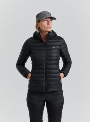 Lapland Dunjakke Kvinde - Black - XS