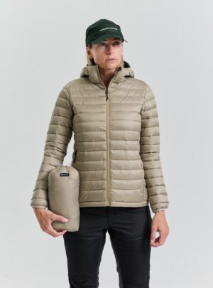 Lapland Dunjakke Kvinde - Sand - XS