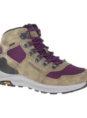 Merrell Ontario 85 Mesh Mid WP Womens, Olive / Blackberry