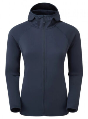 Montane F Fury Lite Hoodie, fleecetrøje, dame, blå