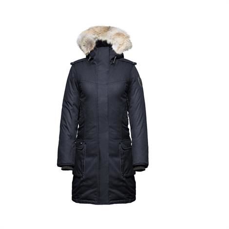 Nobis Abby Dame, Crosshatch Navy Nobis Abby Dame, Crosshatch Navy