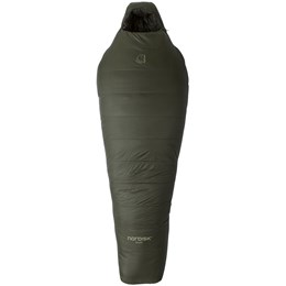 Nordisk Knuth -20° Mummy Medium Fibersovepose Grøn Vinter (