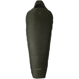 Nordisk Knuth ±0° Wide Medium Fibersovepose Grøn Forår til efterår (+3°C til -8°C)