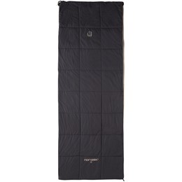 Nordisk Sif +10° Blanket Medium Fibersovepose Sort Sommer (> 3°C)