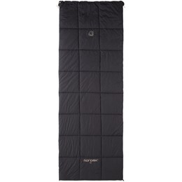 Nordisk Sif ±0° Blanket Medium Fibersovepose Sort Sommer (> 3°C)