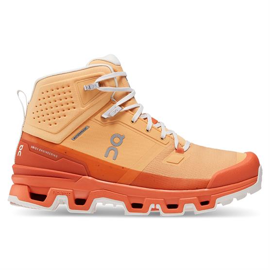 On Cloudrock 2 Waterproof Womens, Copper / Flare On Cloudrock 2 Waterproof Womens, Copper / Flare