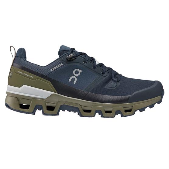 On Cloudwander Waterproof Mens, Midnight / Olive On Cloudwander Waterproof Mens, Midnight / Olive